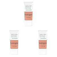 Clear Coverage Flawless Matte CC Cream, Full-Coverage Color Correcting Cream Face Makeup with Niacinamide (b3), Hypoallergenic, Oil Free & -Fragrance Free, Cool Almond, 1 oz (Pack of 3)