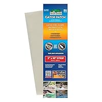 Gator Patch Kayak Keel Guard - Keel Strip Form - Protects and Repairs Vulnerable Kayak Keel Contact Points - DIY Installation - Prep, Peel and Stick - Easy To Use - USA Made