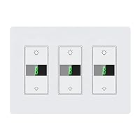 WiFi Tuya Smart Light Dimmer Wall Switch Glass Touch Panel Electrical Wireless Remote Time Control Alexa 3 Way