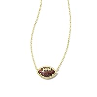 Kendra Scott Football Short Pendant Necklace, Fashion Jewelry for Women