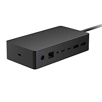 Microsoft Surface Dock 2 - for Notebook/Desktop PC/Smartphone/Monitor/Keyboard/Mouse - 199 W - 6 x USB Ports - USB Type-C - Network (RJ-45) - Wired