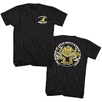 Bruce Lee 80th Anniversary Black T-Shirt Front and Back