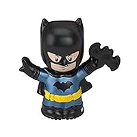Replacement Parts for Fisher-Price Little People Batcave - GMJ16 ~ DC Super-Friends Playset ~ Replacement Batman Figure ~ Wearing Blue Suit and Holding Bat