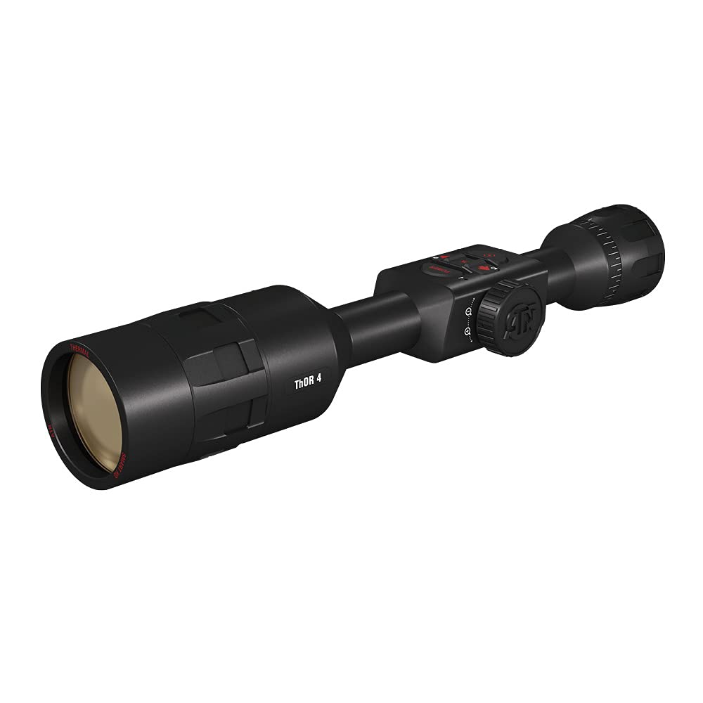 ATN Thor 4 Thermal Scope w/Video rec in HD, Smooth Zoom, Bluetooth and Wi-Fi (Streaming, Gallery & Controls)