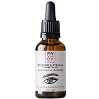 BlueQueen Eyebrow Growth Serum for Thicker Brows – Eye Brow Hair Growth Serum for Strong, Full, Thick Eyebrows - 1 Floz