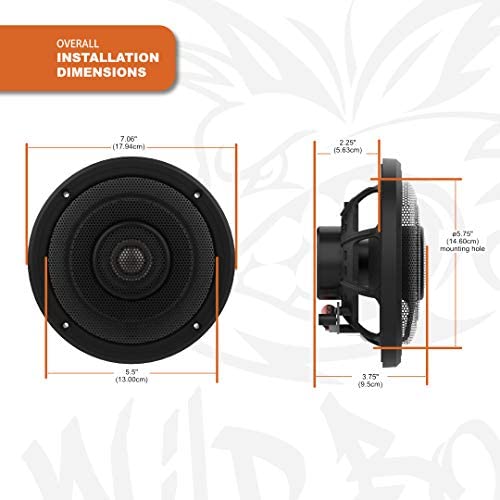 Wild Boar Audio WBA Ultra KIT with Dual Amplifiers, 600 Watts Power, 6.5