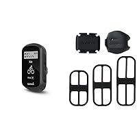 Garmin Edge® 130 Plus (010-02385-00) GPS Bike Computer Bundle with Garmin Speed Sensor 2 and Cadence Sensor 2
