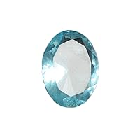 Topaz Brazilian Stone 7.50 Ct. Finest Oval Cut Swiss Blue Topaz Loose Gemstone for Jewelry,Ring