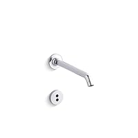 Kohler T11837-CP Purist Wall-Mount touchless Faucet Trim with Insight Technology and 8-1/4