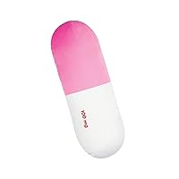 Pill Pillow Pink Gift for Pharmacist Nurse Doctor, Soft Plush Cute Funny Decorative Pillow, 17.4