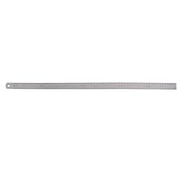 Stainless Steel Ruler 23 Inch Double Side Metal Rulers Measuring Straight Edge Ruler 60cm Measuring Tool for Student School Office