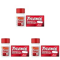 Tylenol Extra Strength Caplets, 24-ct (Pack of 3)