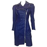 Women's Leather Dress, Leather Outfit, Leather Jacket, Women's Full Leather Coat, Genuine Leather Jacket Customize