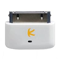 i10s (Luxurious White) : Tiny Bluetooth Transmitter for, Compatible with iPod/iPhone/iPad.