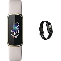 Fitbit Luxe-Fitness and Wellness-Tracker with Stress Management & Inspire 3 Health &-Fitness-Tracker with Stress Management