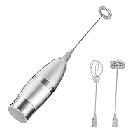 BESTOYARD Mini Whisks Hand Mixer Electric Handheld Matcha Tea Whisk Cafe Milk Frother Stainless Steel Coffee Maker Fancy Coffee Maker Frothy Milk Frother Electric Coffee Maker Portable