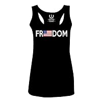 Freedom Grunt Proud American Flag Military Armour US USA Women's Tank Top Racerback