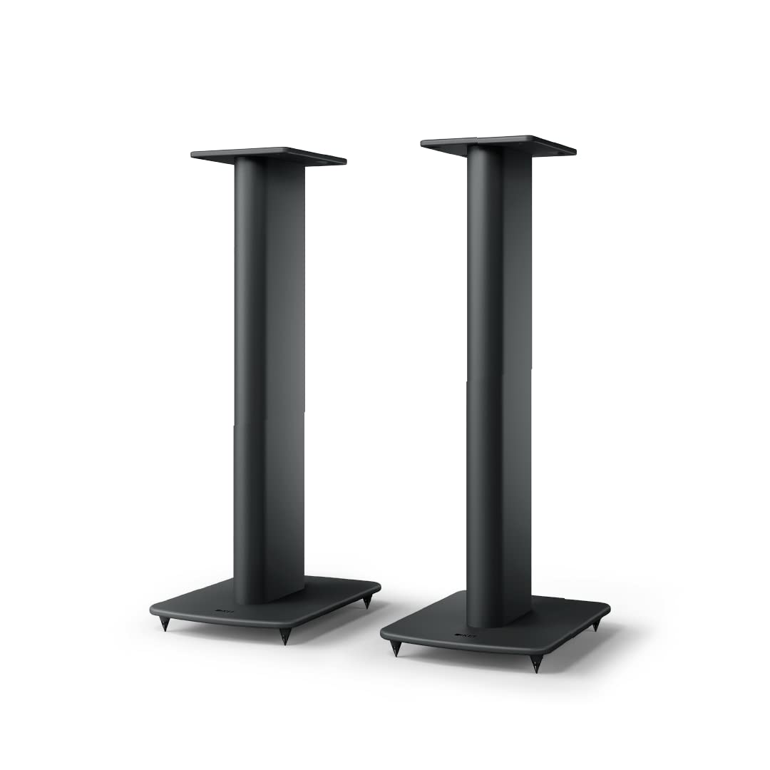 KEF S2 Speaker Stand (Pair, Carbon Black)