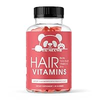 Hair Growth Vitamins Gummy - Grow Strong Hair Faster, Improve Thickness, Stimulate Length - Biotin, Folic Acid for Men and Women