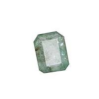 Natural Green Emerald 3.00 Ct. Certified Emerald Cut Loose Gemstone DX-638