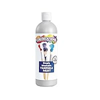 Colorations Washable Tempera Paint, 16 fl oz, Silver, Non Toxic, Vibrant, Bold, Kids Paint, Craft, Hobby, Fun, Art Supplies