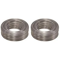 The Hillman Group 123106 Steel, 20 Gauge Galvanized Hobby Wire, 20 x 175' (Pack of 2)