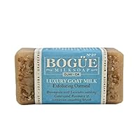 Handmade Goat Milk Soap- BOGUE No.27 Exfoliating Oatmeal Blend to Gently Scub Your Skin with soothing essential oils of Cedarwood, Lavender, Rosemary and Myrrh