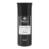 MK London Gentleman Classic Body Spray for Men| Fresh Woody Fougère Notes | Masculine Fragrance | Body Deodorant for Men | 150ml