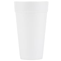 Dart 20J16 Foam Drink Cups, 20oz, 500/Carton