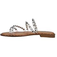 Corkys Womens Beach Please Studded Athletic Sandals Casual - Black