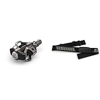 Garmin Rally XC200 Dual-Sensing Power Meter Pedals (Black) and Garmin HRM-Dual Heart Rate Monitor (Black)