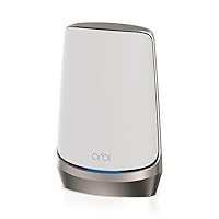 NETGEAR Orbi Quad-Band WiFi 6E Mesh Add-on Satellite (RBSE960) - Works with Orbi RBRE960, RBKE962, RBKE963, Adds Coverage Up to 3,000 sq. ft, AXE11000 (10.8Gbps)