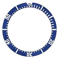 Ewatchparts BEZEL INSERT COMPATIBLE WITH OMEGA SEAMASTER PROFESSIONAL 300M 2531.80 2532.80 2220.80 EZ SN
