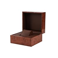 Watch Box Two-color Clamshell Wood Wood Grain Watch Storage Box Jewelry Box