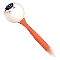 Orange Eyeball Plastic Pen (6.25