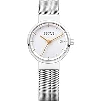 BERING Time 14426-001 Women's Solar Collection Watch with Mesh Band and scratch resistant sapphire crystal. Designed in Denmark.