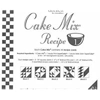Moda Cupcake Mix Recipe Foundation Paper Pattern Pad #1