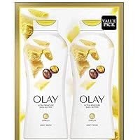 Olay Ultra Moisture Body Wash for Women, Shea Butter Scent, 22 fl oz (Pack of 2)