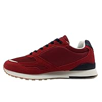 Red Polyester Sneaker EU45/US12