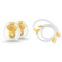 Medela Hands-Free Collection Cups, Compatible with Freestyle Flex, Pump in Style with MaxFlow & Replacement Tubing for Hands-Free Collection Cups, Designed for Freestyle Hands-Free