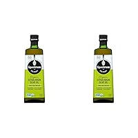 Organic Olive Oil, Unrefined Extra Virgin, 25.4 Ounce (Pack of 2)