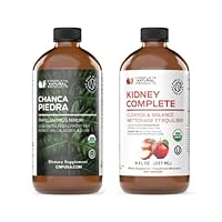 Organic Chanca Piedra Concentrate & Extract 8oz & Kidney Complete 8oz Bundle