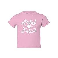 Manateez Toddler Flower Girl, Petal Patrol Tee Shirt