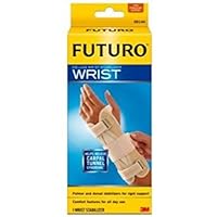 3M Health Care 09090ENT Wrist Stabilizer, Right Hand, Small/Medium, Beige (Pack of 12)