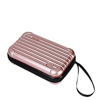 lliang Cosmetic Bag Waterproof Makeup Bags Hard Portable Cosmetic Bag Women Travel Organizer Necessity Beauty Case Suitcase Make Up Bag