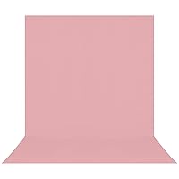 Westcott X-Drop Pro Wrinkle-Resistant 8' x 13' (2.44 x 3.96m) Sweep Backdrop for Full-Body Photos & Group Portraits, Video Interviews & Photo Booths - Portable and Travel Friendly (Blush Pink)