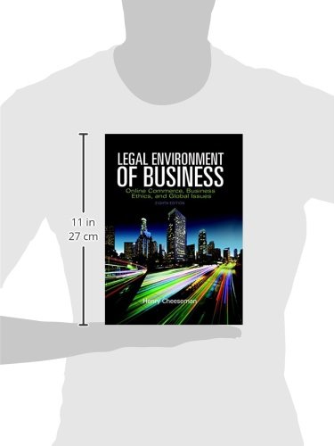 Legal Environment of Business: Online Commerce, Ethics, and Global Issues, Student Value Edition