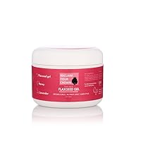 100% Real Flaxseed Gel for Defining Curls, Re-twisting Locs and Sleek Styling 8 oz