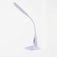 Table lamp Gooseneck,Touch Dimmer Bedside Table Lamp,Eye-Caring Table Lamps,Alarm Clock,LCD Display,Energy Saving Dimmable,Flexible Table Lamp,Bedside & Table Lamps Living Room, or Office
