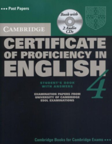 Cambridge Certificate of Proficiency in English 4 Self Study Pack (CPE Practice Tests)